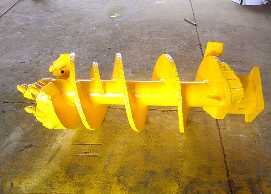Çift Başlı 550mm Flight 717Kg Kaya Delici Burgu